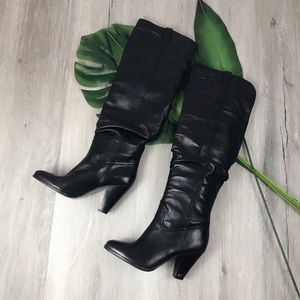 michael michael kors divia nappa leather boot